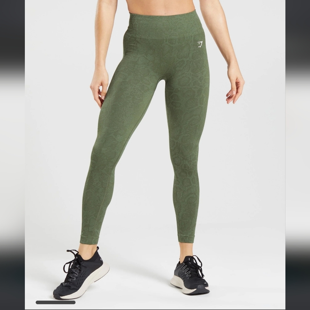 GYMSHARK Adapt Animal Seamless Leggings Size M